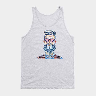 Hipster Golf Art - Stylin’ Tank Top